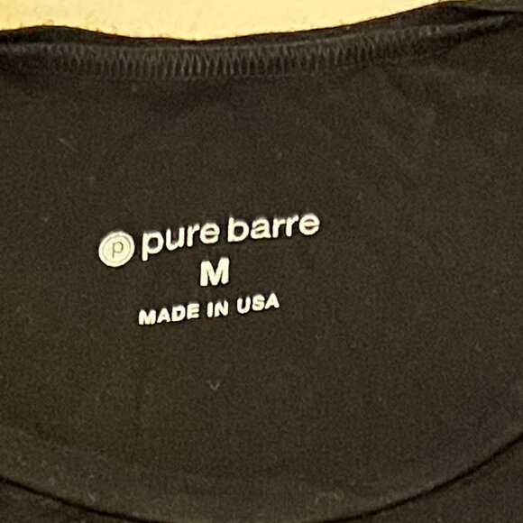 Pure Barre Black "Love" tank top - Picture 3 of 3